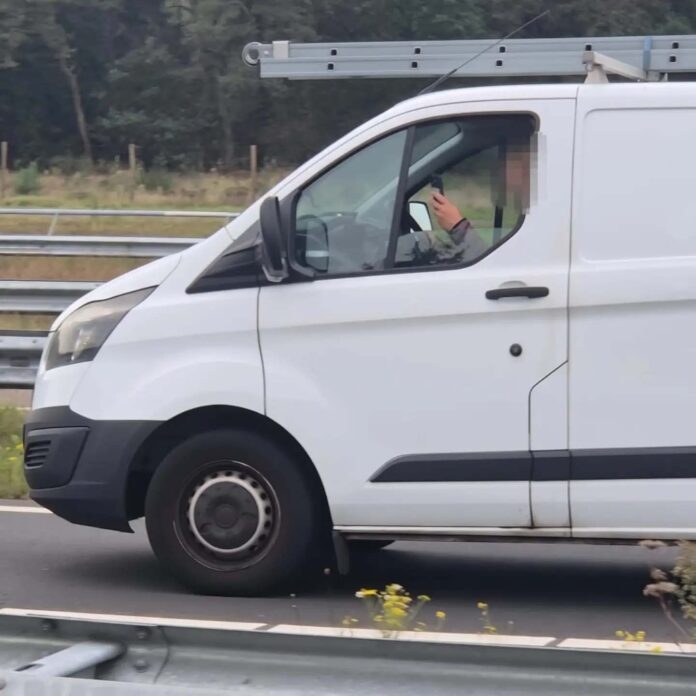 filmende bestuurder