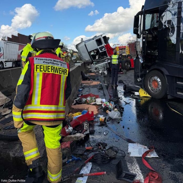 ongeval Duitse A57