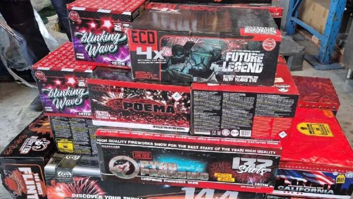 partij verboden vuurwerk gevonden in Heemskerk