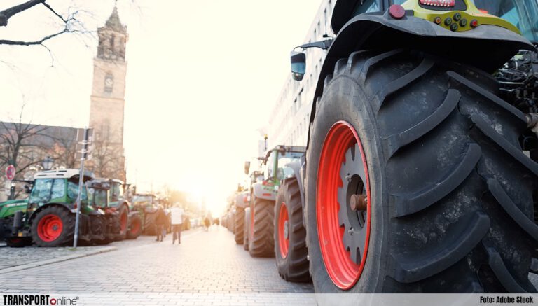 Meerdere wegen richting Belgische havens geblokkeerd door boeren