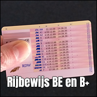 Rijbewijs BE en B+