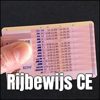 Rijbewijs CE