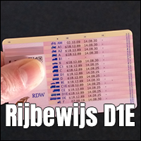 Rijbewijs D1E